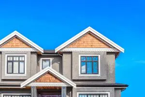 Exterior home with fresh siding and trim, illustrating when to book exterior painting in Rochester Hills for ideal weather conditions