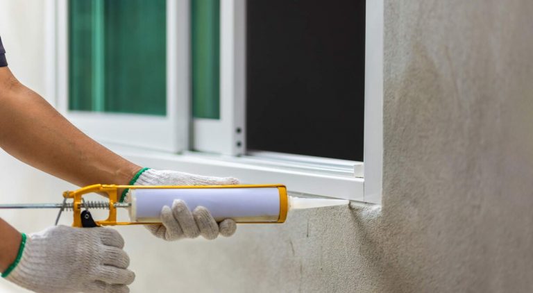 preventing water damage with exterior caulking