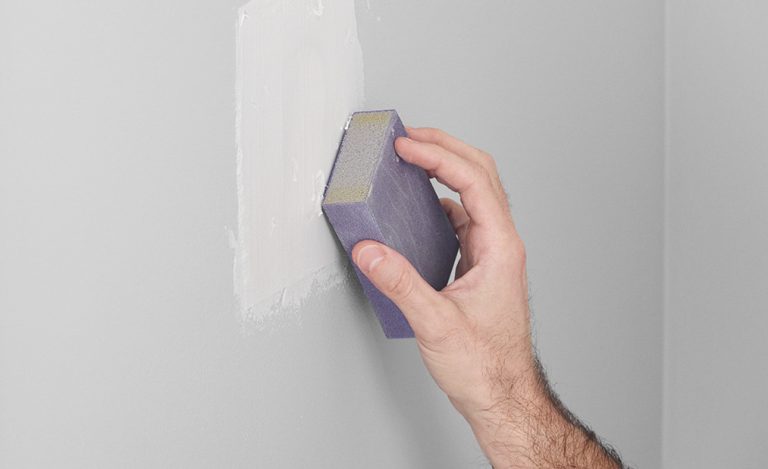 how to fix chipped interior wall paint