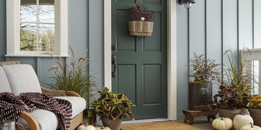 best paint finish for entryway trim and doors